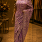 "The Orchid Mauve" Premium Designer Saree