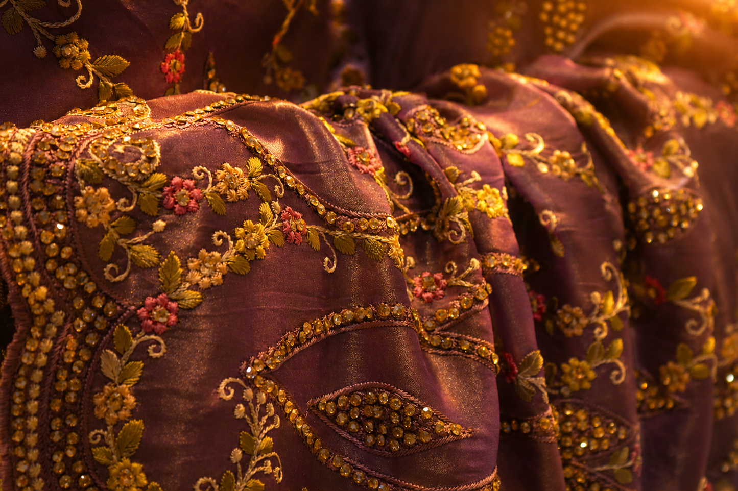 "The Orchid Mauve" Premium Designer Saree