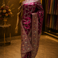 "The Russian Violet" Premium Banarasi Silk Saree