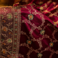 "The Russian Violet" Premium Banarasi Silk Saree