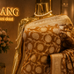 "The Mustard Gold" Premium Banarasi Chiffon Saree