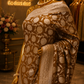 "The Mustard Gold" Premium Banarasi Chiffon Saree