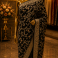 “The Raven Black" Premium Luxurious Party Wear Saree