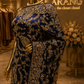 “The Royal Midnight Blue" Premium Luxury Designer Saree