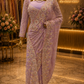 “The Elegant Lilac” Premium Designer Saree
