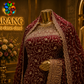 "The Royal Maroon" Premium Bridal Saree with Veil