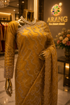 “The Antique Gold" Premium Designer Saree