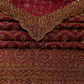 "The Pink Petals" Premium Bridal Saree with Veil