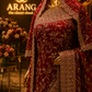 "The Persian Red" Premium Designer Saree with Veil