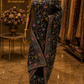 "The Wine Splash" Premium Kashmiri Parsi Gara Saree