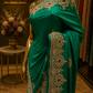 "The Persian Green" Premium Designer Handcrafted Saree