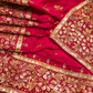 “The Fuchsia Pink" Premium Handcrafted Designer Saree