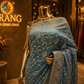 “The Turkish Blue” Premium Designer Saree