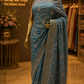 “The Turkish Blue” Premium Designer Saree