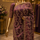 “The Antique Mauve" Premium Designer Saree