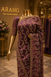 “The Antique Mauve" Premium Designer Saree