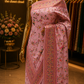 “The Elegant Candy Pink” Premium Kashmiri Pashmina Silk Saree