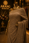 "The Golden Petals" Premium Designer Saree