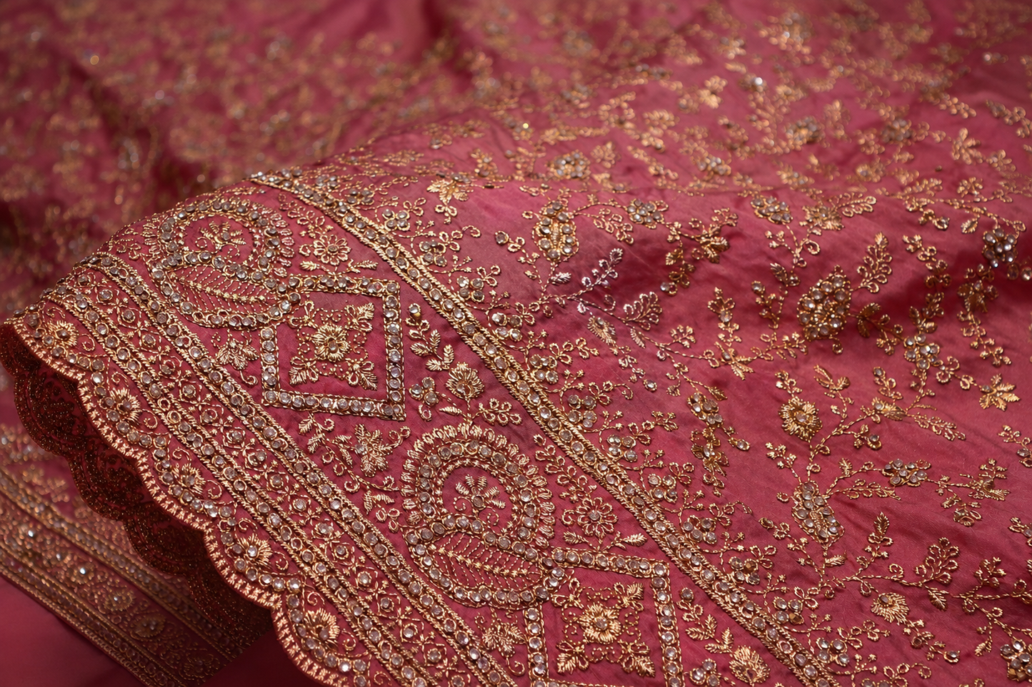 "The Dusty Pink" Premium Designer Saree