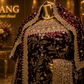 "The Royal Deep Wine" Designer Saree with Veil