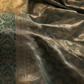"The Metallic-Sheen Pastel Green" Premium Banarasi Silk Saree