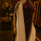 “The True White Duet” Premium Designer Saree With Veil