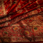"The Vermillion Red" Premium Banarasi Silk Saree