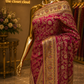 "The Lenten Rose" Premium Banarasi Silk Saree