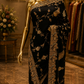 "The Asphalt Black" Premium Handcrafted Saree