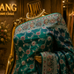 "The Peacock Green" Premium Banarasi Silk Saree
