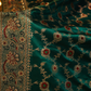 "The Peacock Green" Premium Banarasi Silk Saree