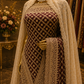 “The Wine Splash” Vol 3 Premium Designer Saree with Veil