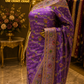"The Misty Lavender" Premium Banarasi Saree