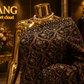 "The Pure Jet Black" Kashmiri Designer Georgette Saree