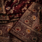“The Royal Wine” Premium Bridal Banarasi Silk Saree