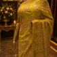 “The Green Lemon” Premium Designer Saree