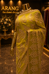 “The Green Lemon” Premium Designer Saree