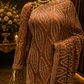 “The Metallic Copper” Premium Designer Saree