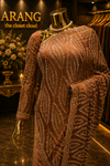 “The Metallic Copper” Premium Designer Saree