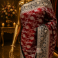 "The Maroon & Black Duet" Premium Banarasi Silk Saree