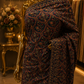 "The Teal Blue" Kashmiri Designer Georgette Saree