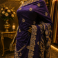"The Navy Blue" Exclusive Designer Handcrafted Saree