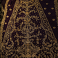 "The Navy Blue" Exclusive Designer Handcrafted Saree