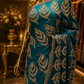 “The Pacific Blue” Premium Designer Saree