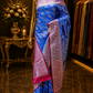 "The Ferozi & Pink Duet" Premium Banarasi Silk Saree