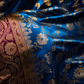 "The Ferozi & Pink Duet" Premium Banarasi Silk Saree