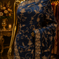 “The Royal Midnight Blue” Premium Handcrafted Saree