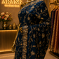 “The Royal Midnight Blue” Premium Handcrafted Saree