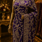 "The Regal Purple" Premium Wedding Wear Saree