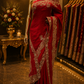 “The Royal Maroon” Premium Handcrafted Saree
